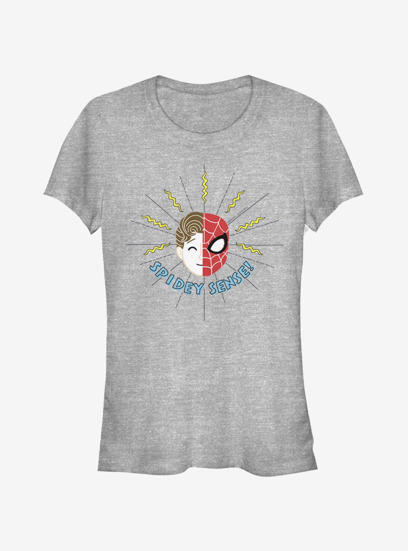 Marvel Spider-Man Spidey Sense Girls T-Shirt, ATH HTR, hi-res