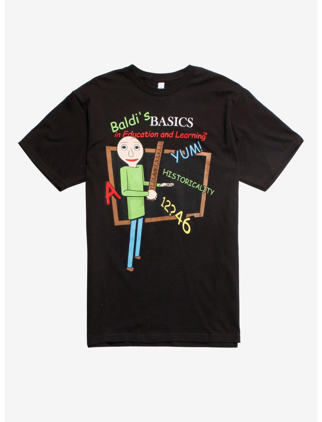 Baldi’s Basics In Education And Learning Poster T-Shirt, MULTI, hi-res