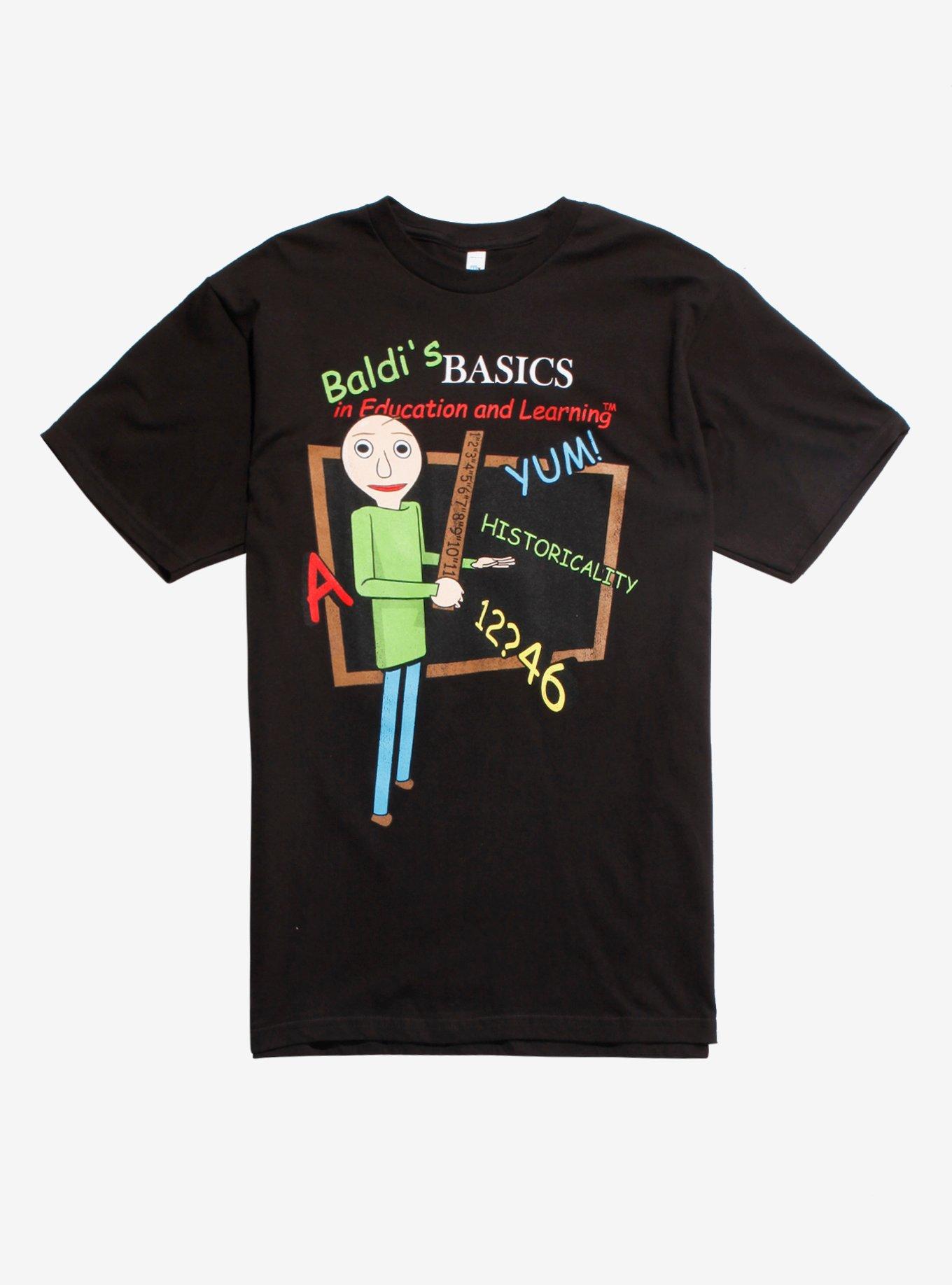 Baldi’s Basics In Education And Learning Poster T-Shirt, MULTI, hi-res