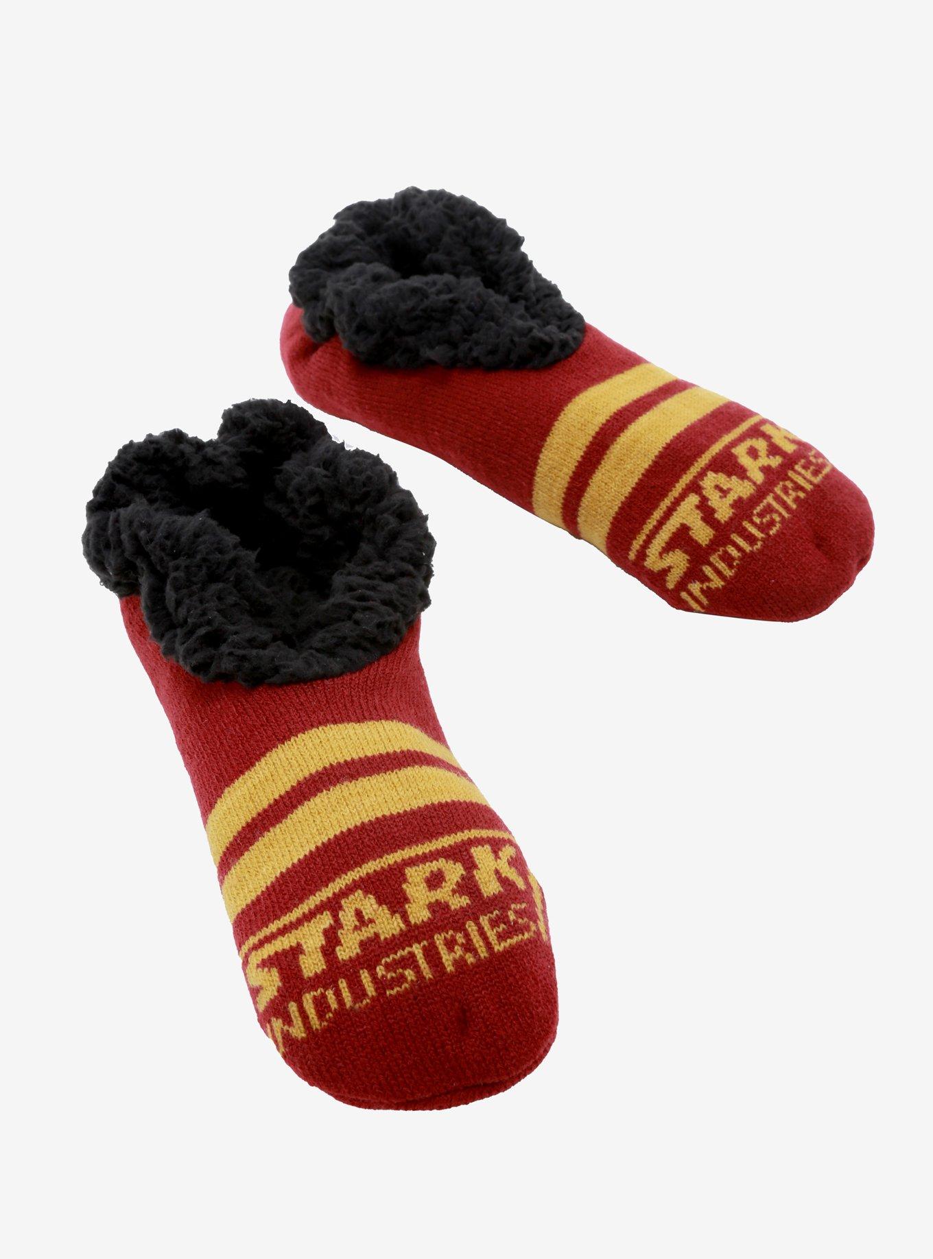 Marvel Iron Man Stark Industries Slipper Socks, , hi-res