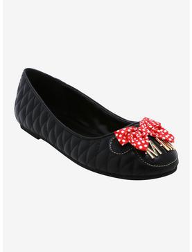 Plus Size Disney Minnie Mouse Quilted Flats, , hi-res