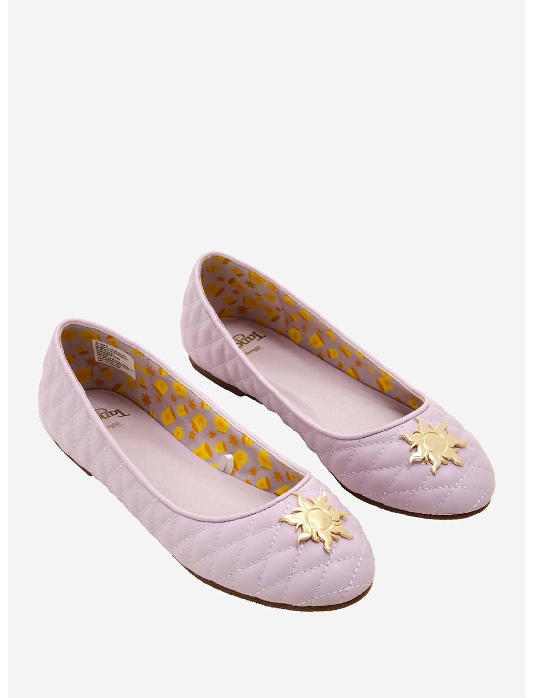 Plus Size Disney Tangled Sun Quilted Flats, MULTI, hi-res