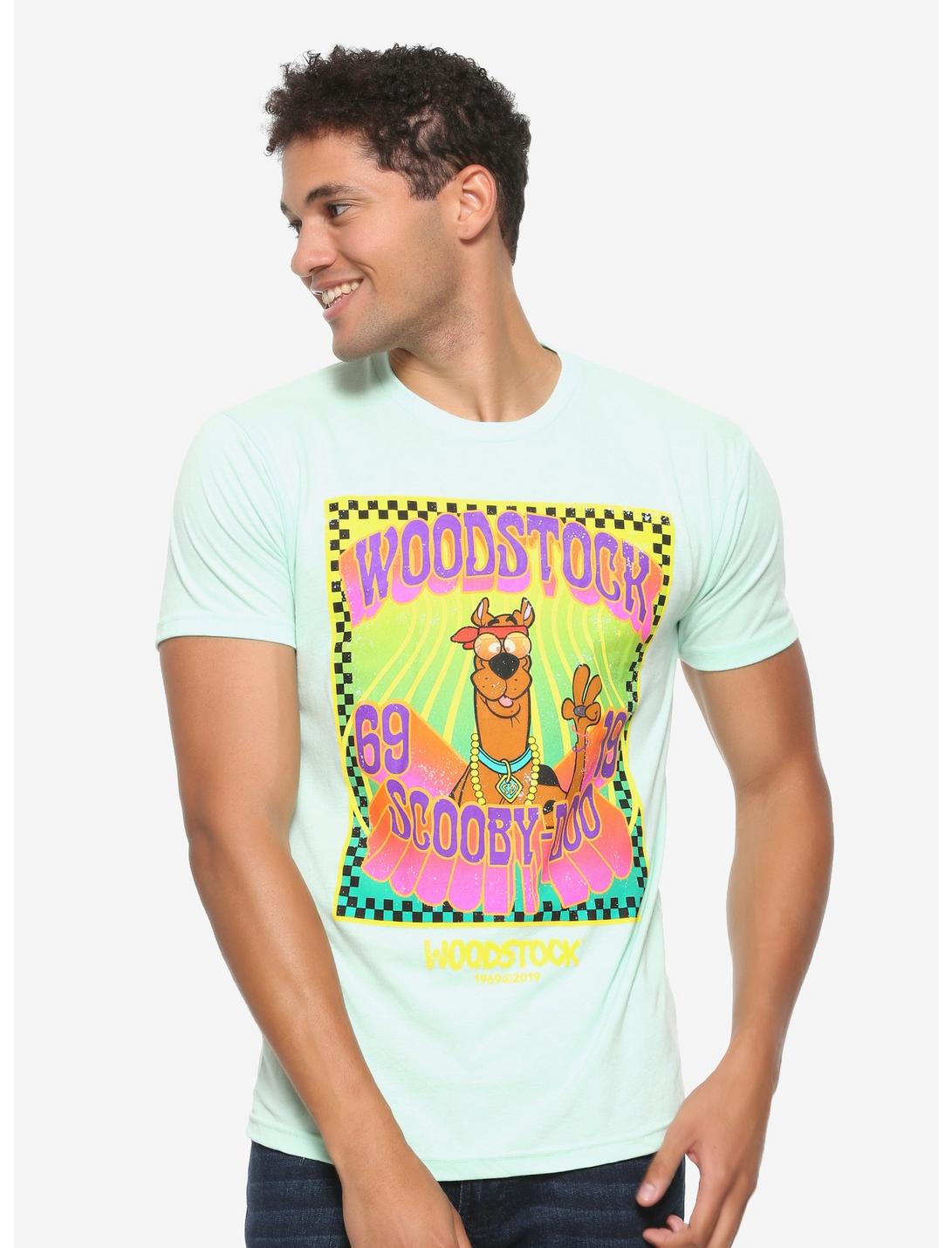 Scooby-Doo Groovy Woodstock T-Shirt, GREEN, hi-res