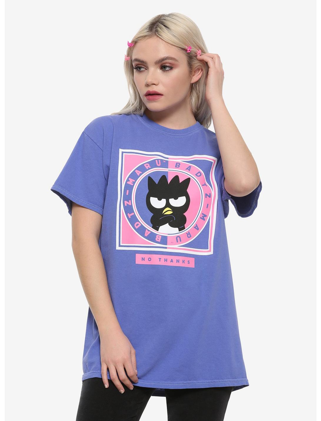 Badtz-Maru Pink & Blue Girls T-Shirt, MULTI, hi-res
