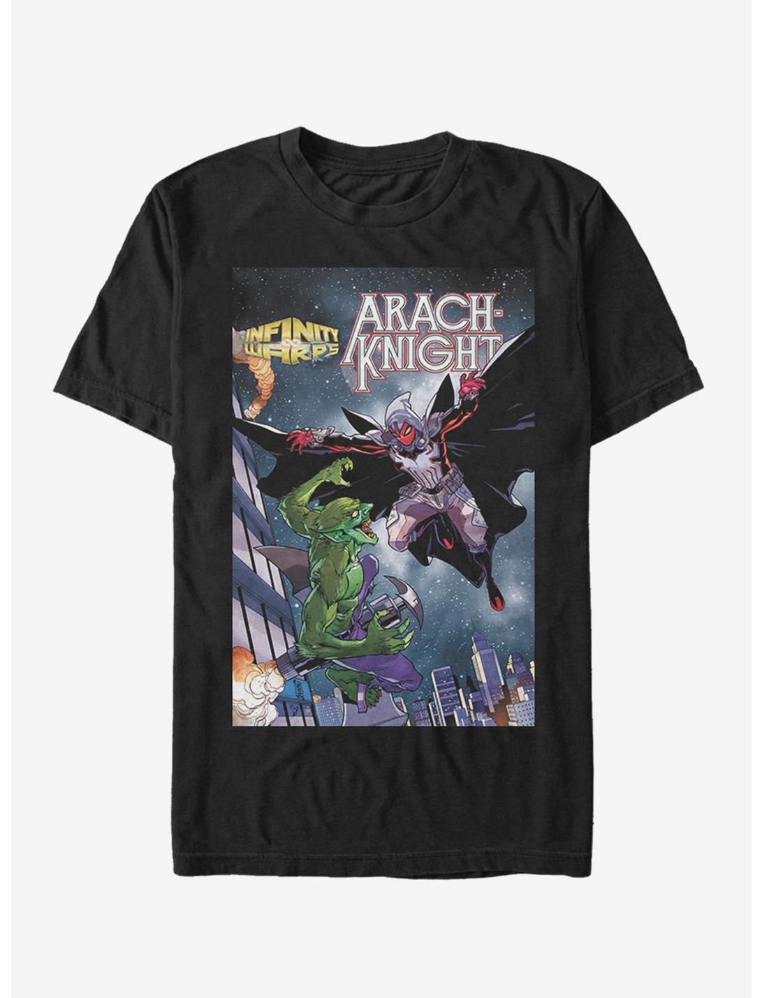 Marvel Spider-Man Arach-Knight Nov.18 T-Shirt, BLACK, hi-res