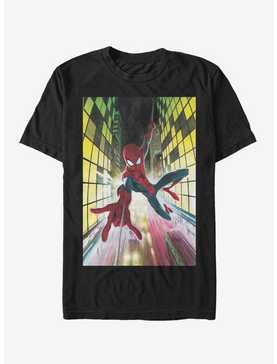 Marvel Spider-Man Swinging Spider-Man Jan.19 T-Shirt, , hi-res