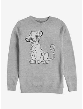 Disney The Lion King Simba Splatter Sweatshirt, , hi-res