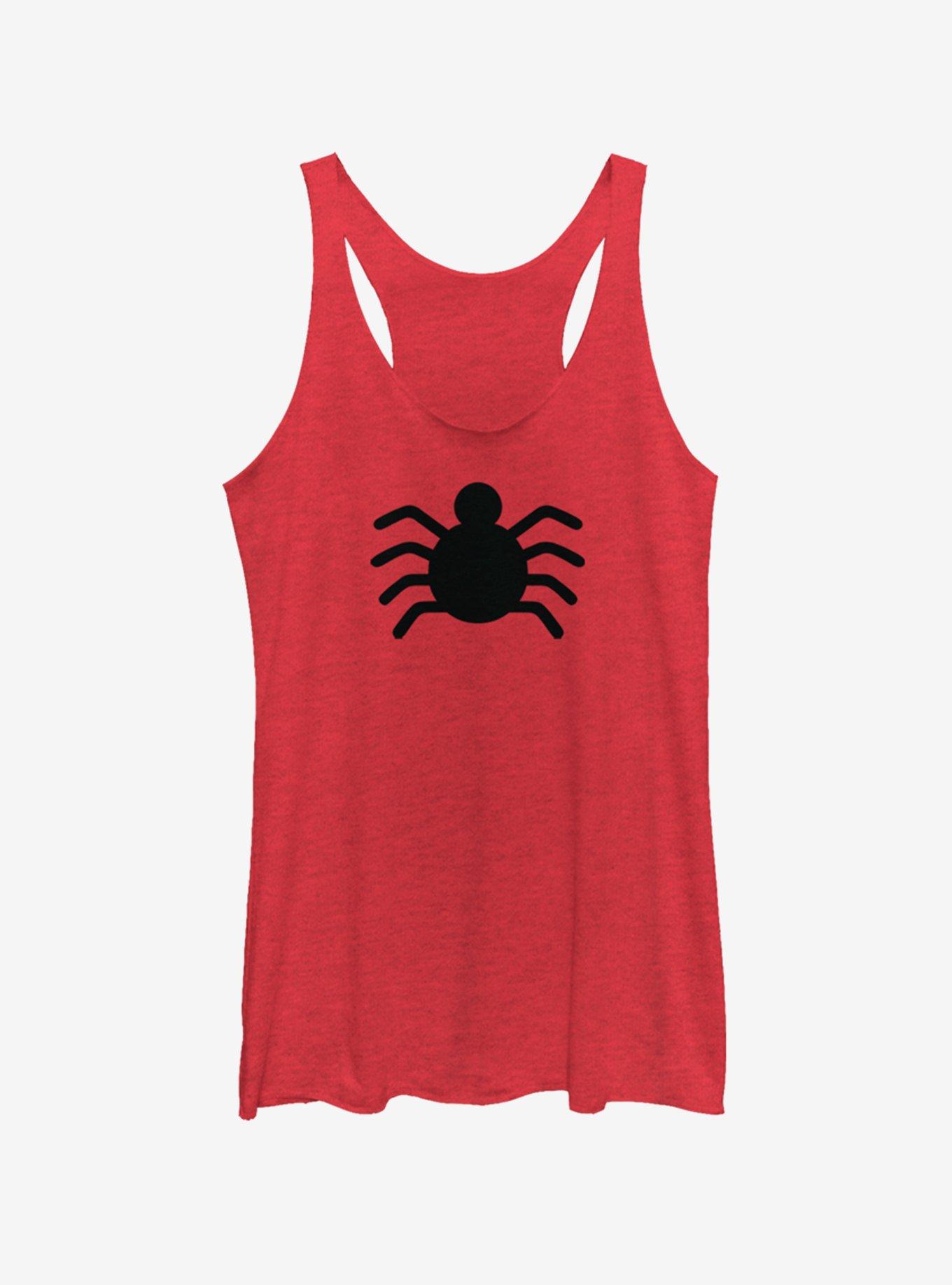 Marvel Spider-Man OG Spider-Man Icon Girls Tank, RED HTR, hi-res