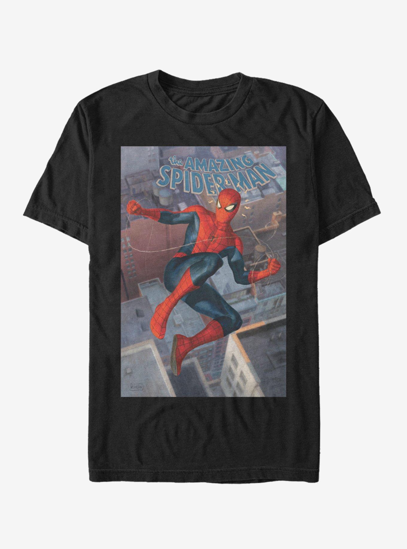 Marvel Spider-Man Amazing Spider-Man T-Shirt, BLACK, hi-res