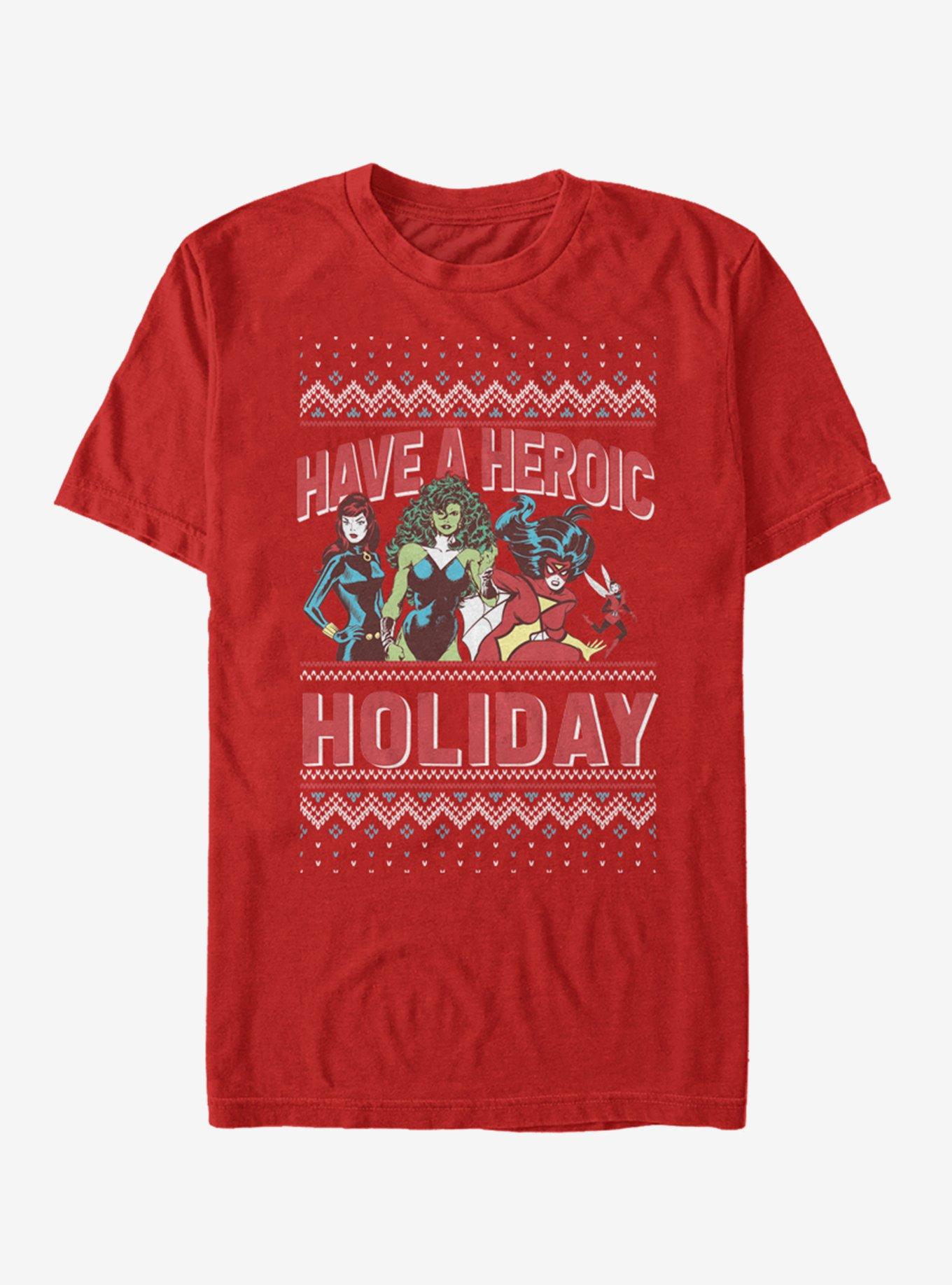 Marvel Heroic Holiday T-Shirt, , hi-res