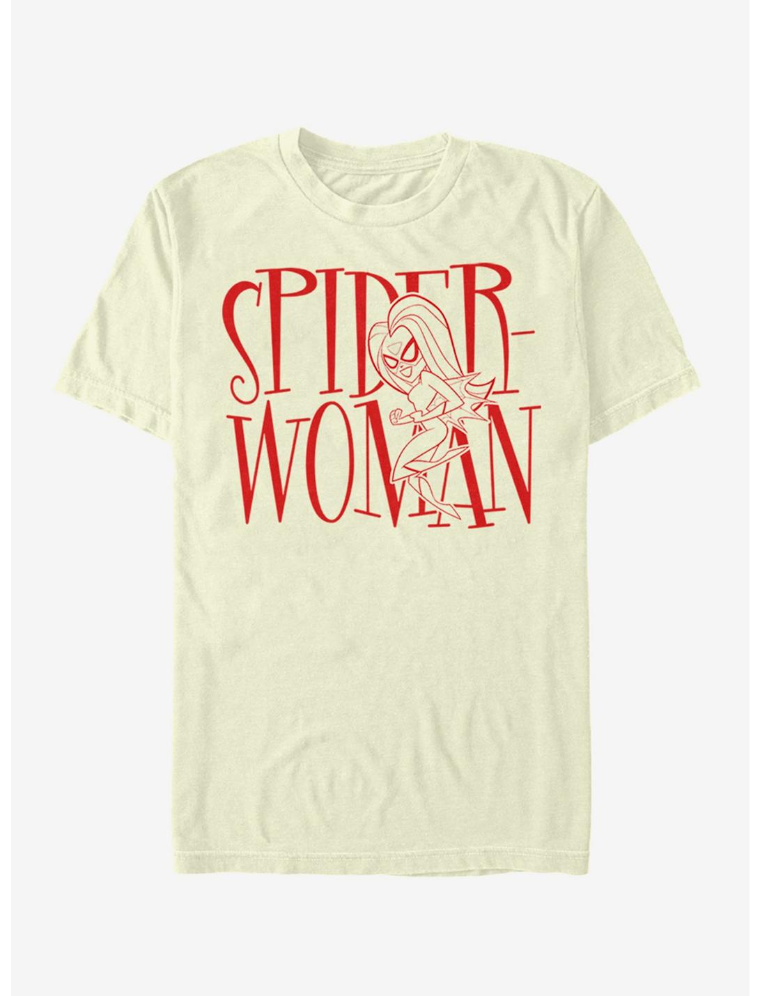 Marvel Spider-Man Atomic SpiderWoman T-Shirt, NATURAL, hi-res