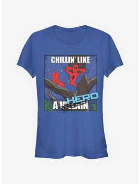 Marvel Spider-Man Chillin Hero Girls T-Shirt, , hi-res