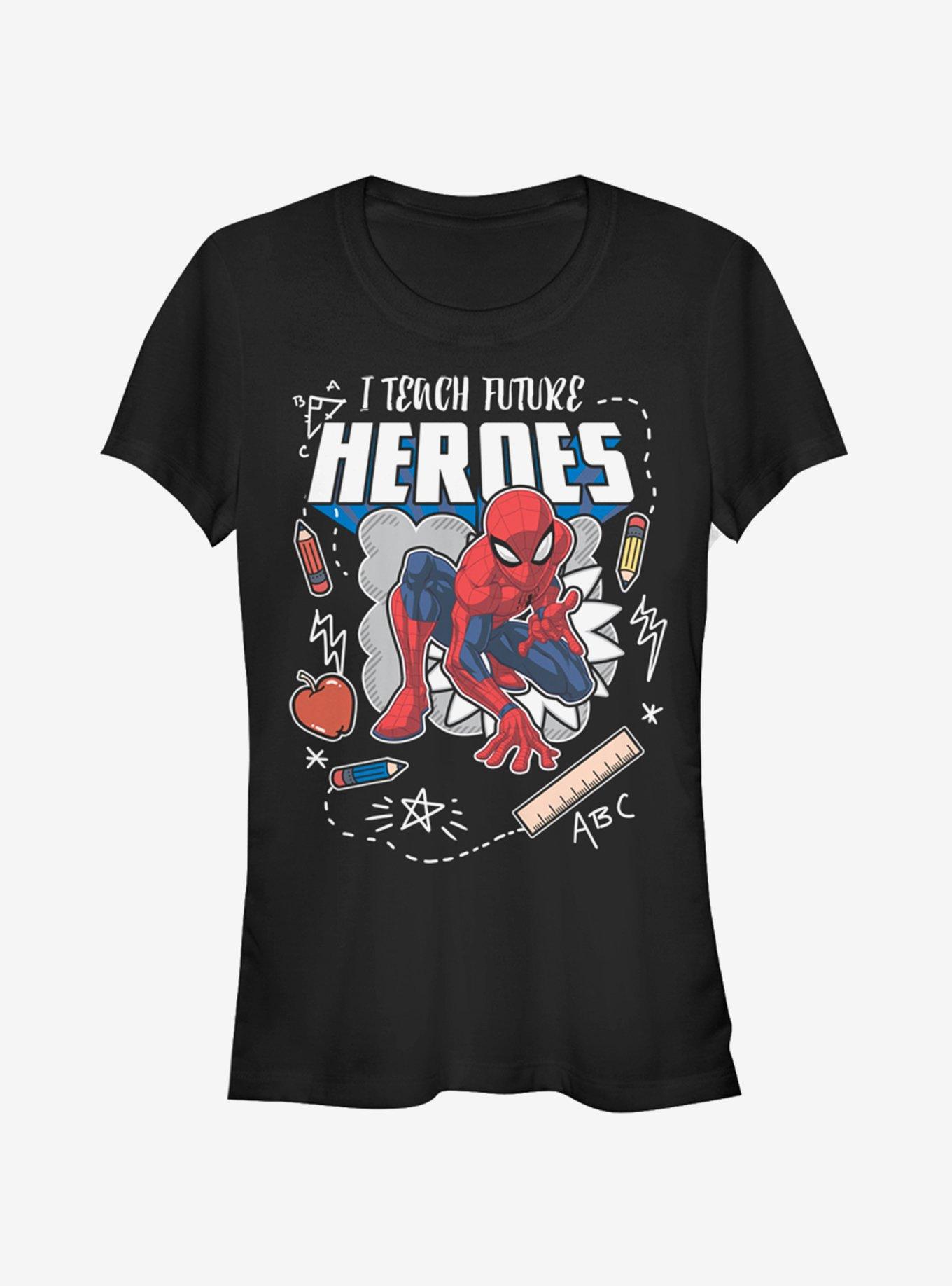 Marvel Spider-Man Super Spider Teach Girls T-Shirt