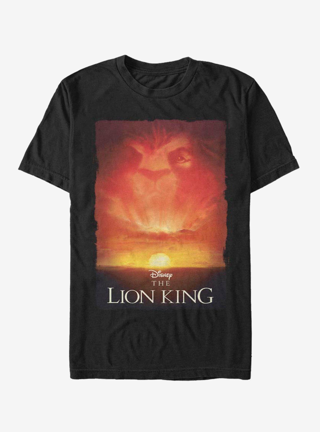 Disney The Lion King Lion King Poster T-Shirt, BLACK, hi-res