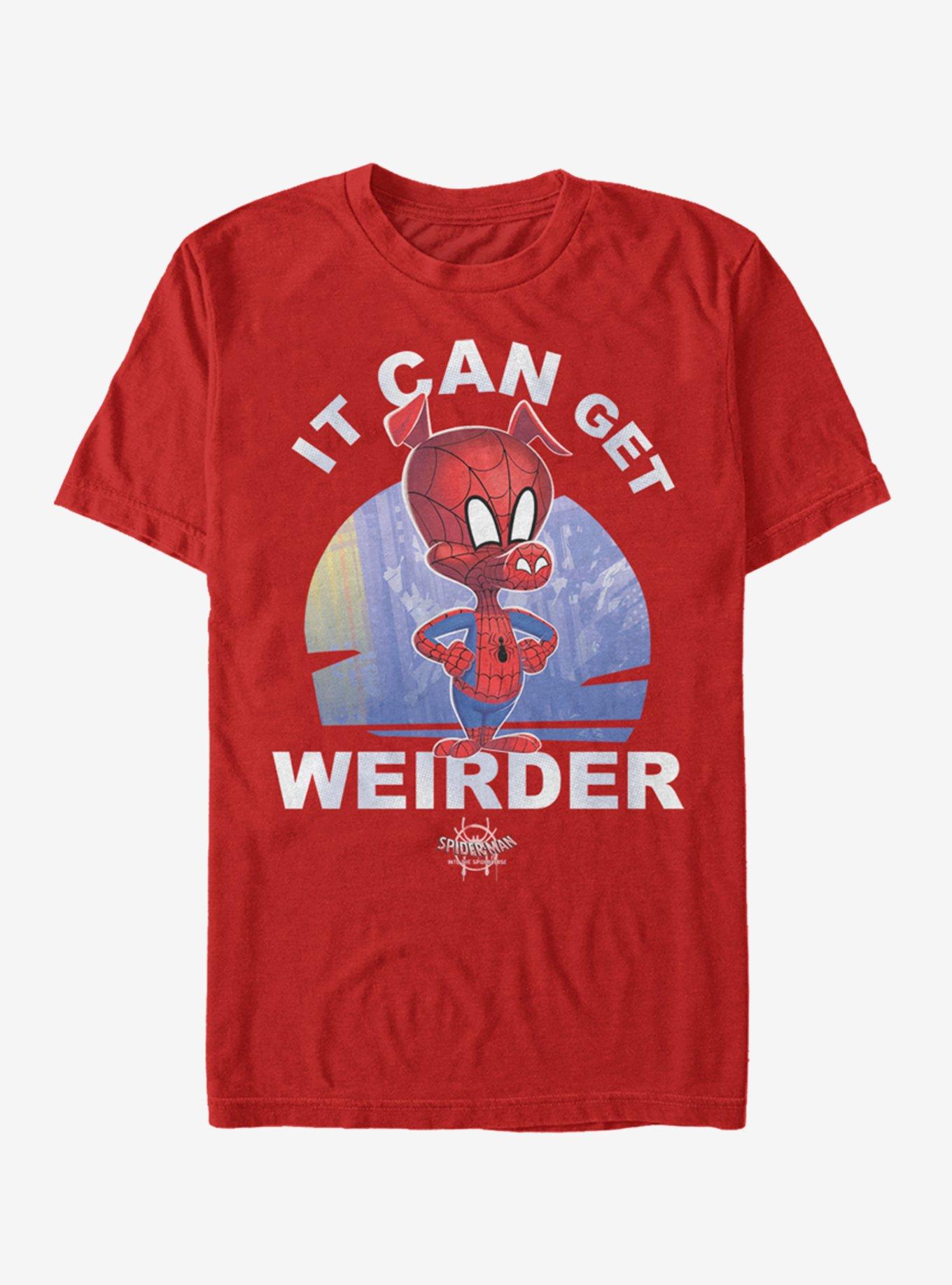 Marvel Spider-Man It Can Get Weirder Spider-Ham T-Shirt, RED, hi-res