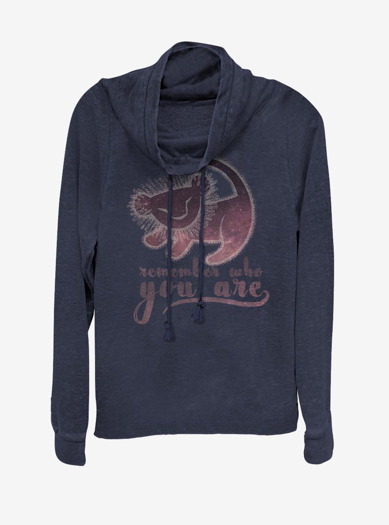 Disney The Lion King Be True Cowl Neck Long-Sleeve Girls Top, , hi-res