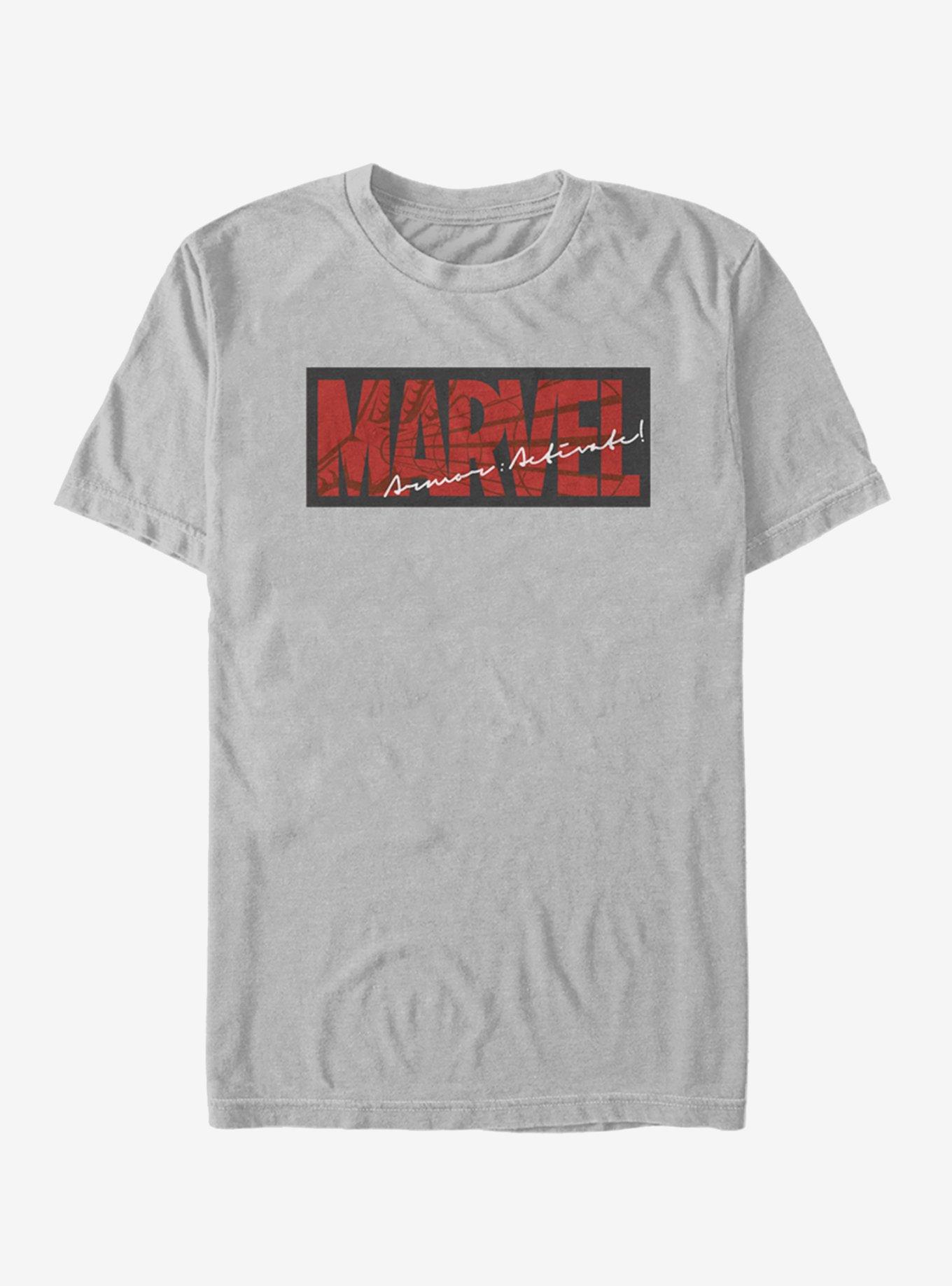 Marvel Spider-Man Marvel Hand T-Shirt, SILVER, hi-res