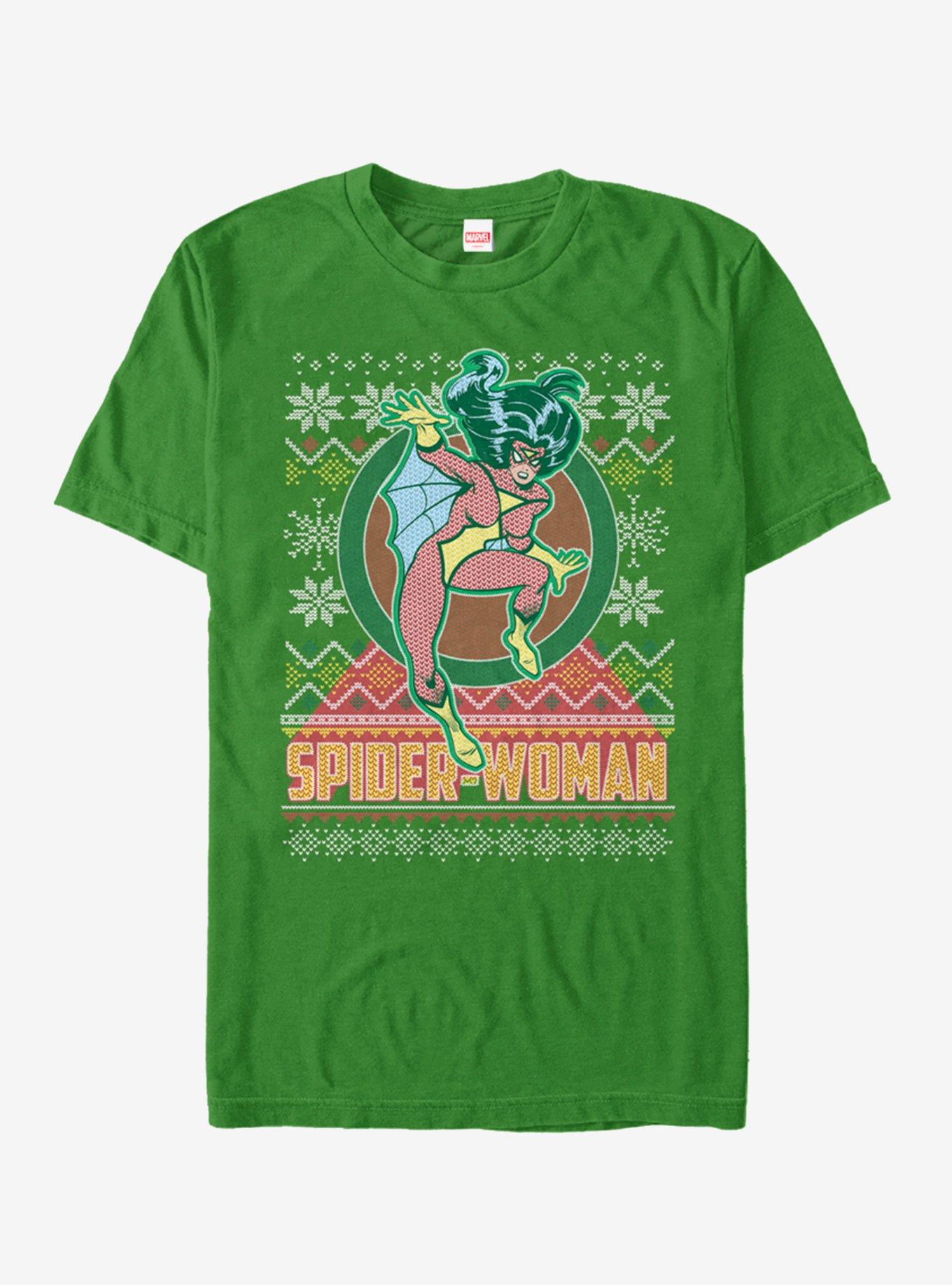 Marvel Spider-Man Spider-Woman Sweater T-Shirt, KELLY, hi-res