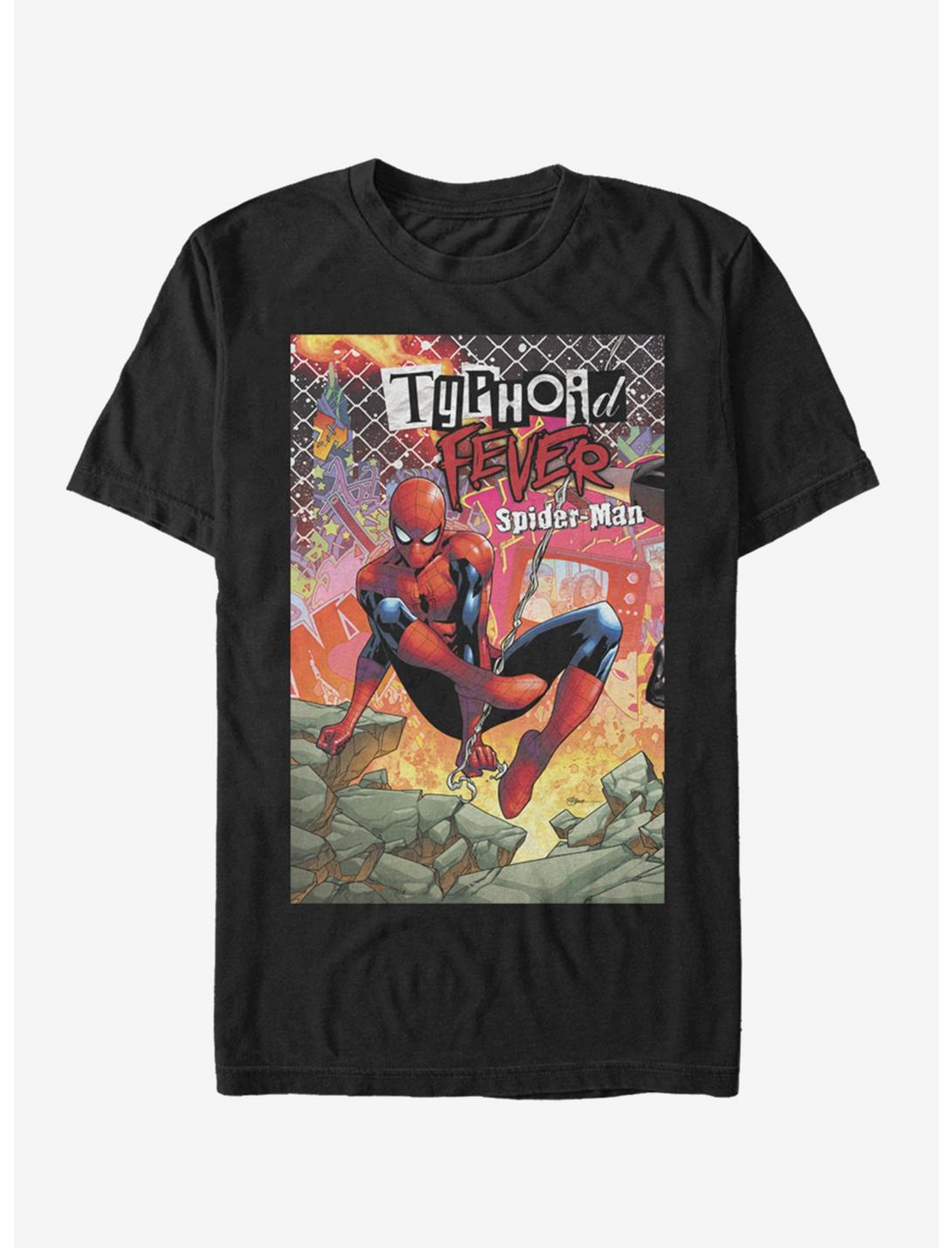 Marvel Spider-Man Typhoid Fever Spider-Man Oct.18 T-Shirt, BLACK, hi-res