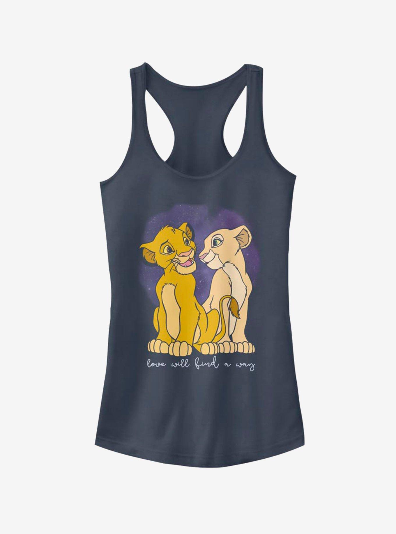 Disney The Lion King Love Will Find A Way Girls Tank, INDIGO, hi-res