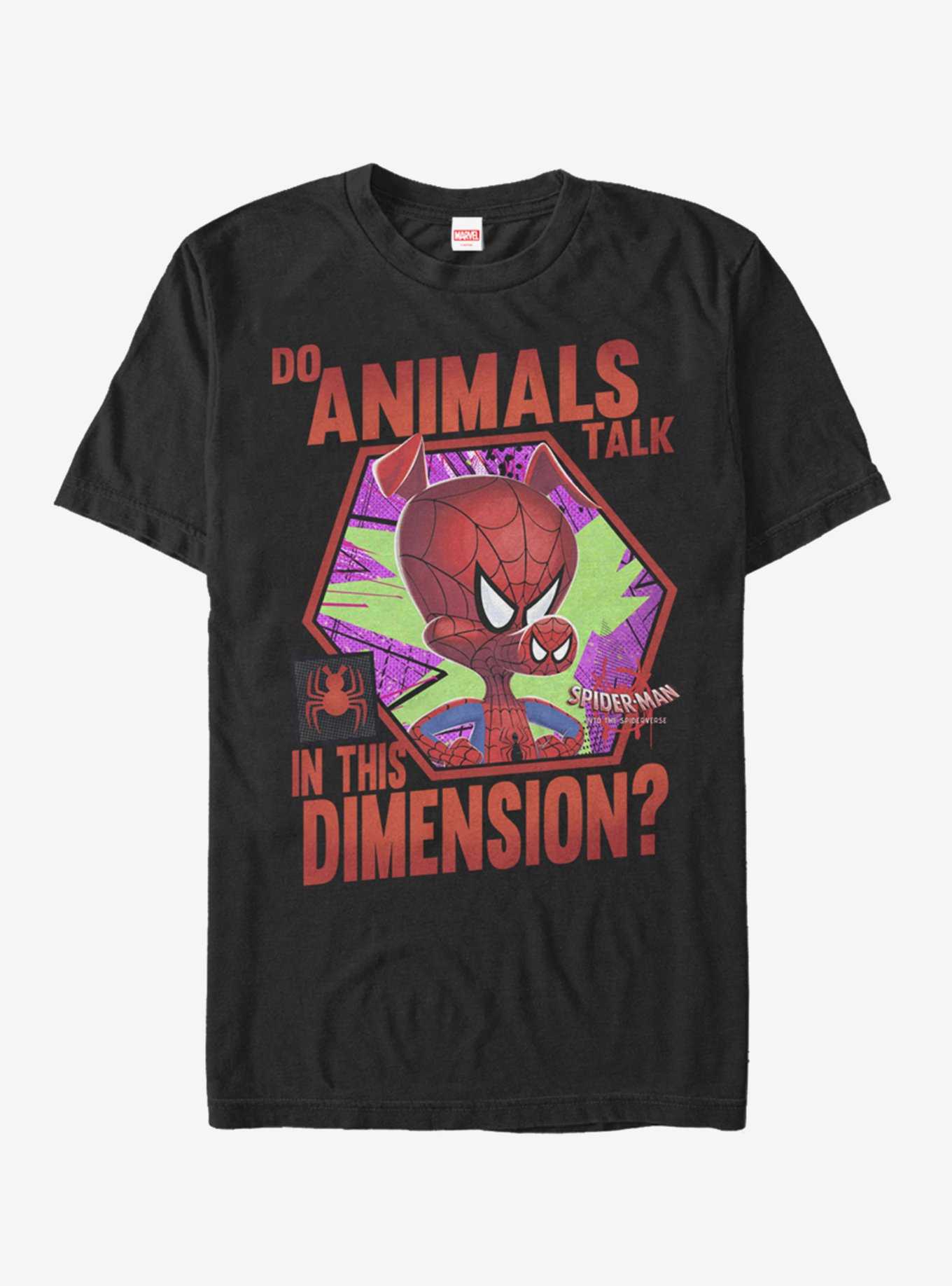 Marvel Spider-Man Animals Talk T-Shirt, , hi-res