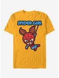 Marvel Spider-Man Kawaii Spidey-Girl T-Shirt, GOLD, hi-res