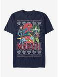 Marvel Spider-Man Sweater Heroines T-Shirt, NAVY, hi-res