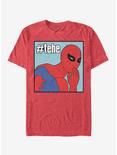 Marvel Spider-Man Tee Hee T-Shirt, RED HTR, hi-res