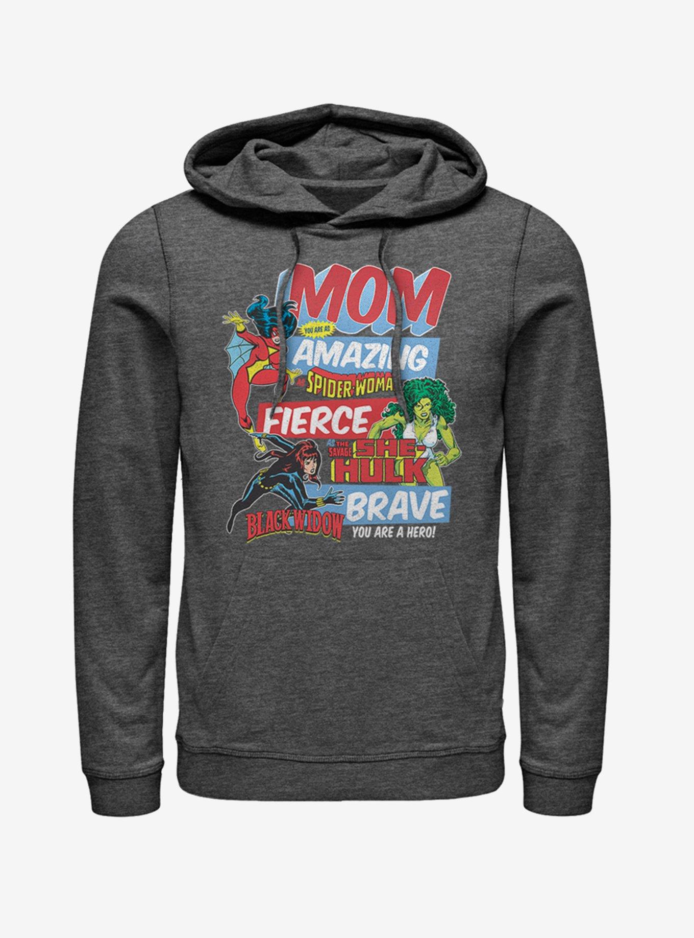 Marvel Spider-Man Retro Mom Hoodie