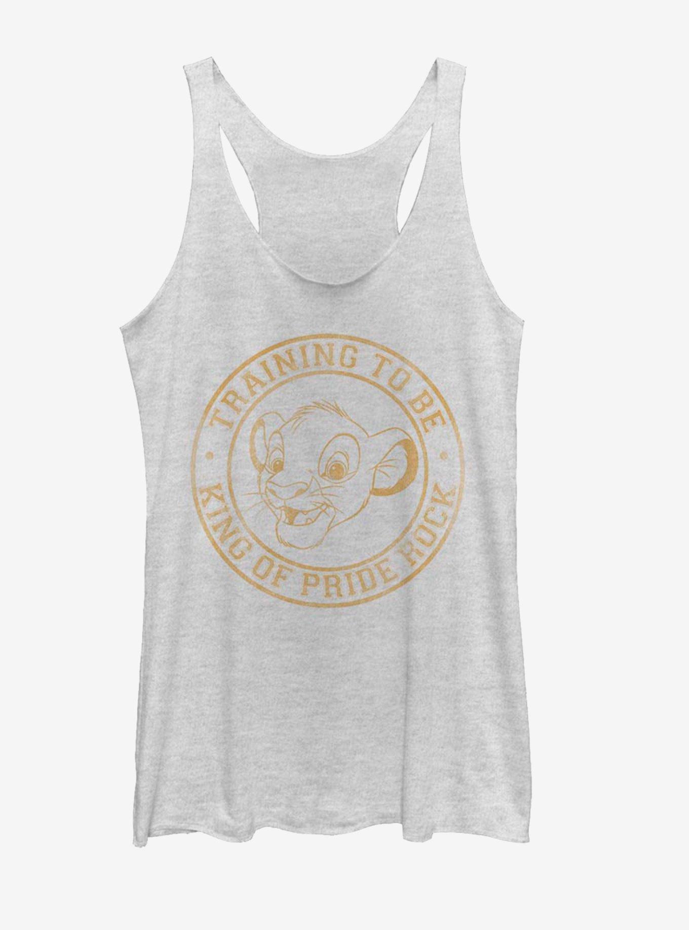 Disney The Lion King King Of Pride Rock Girls Tank, WHITE HTR, hi-res