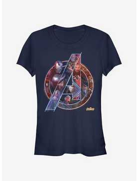 Marvel Avengers: Infinity War Team Neon Girls T-Shirt, , hi-res