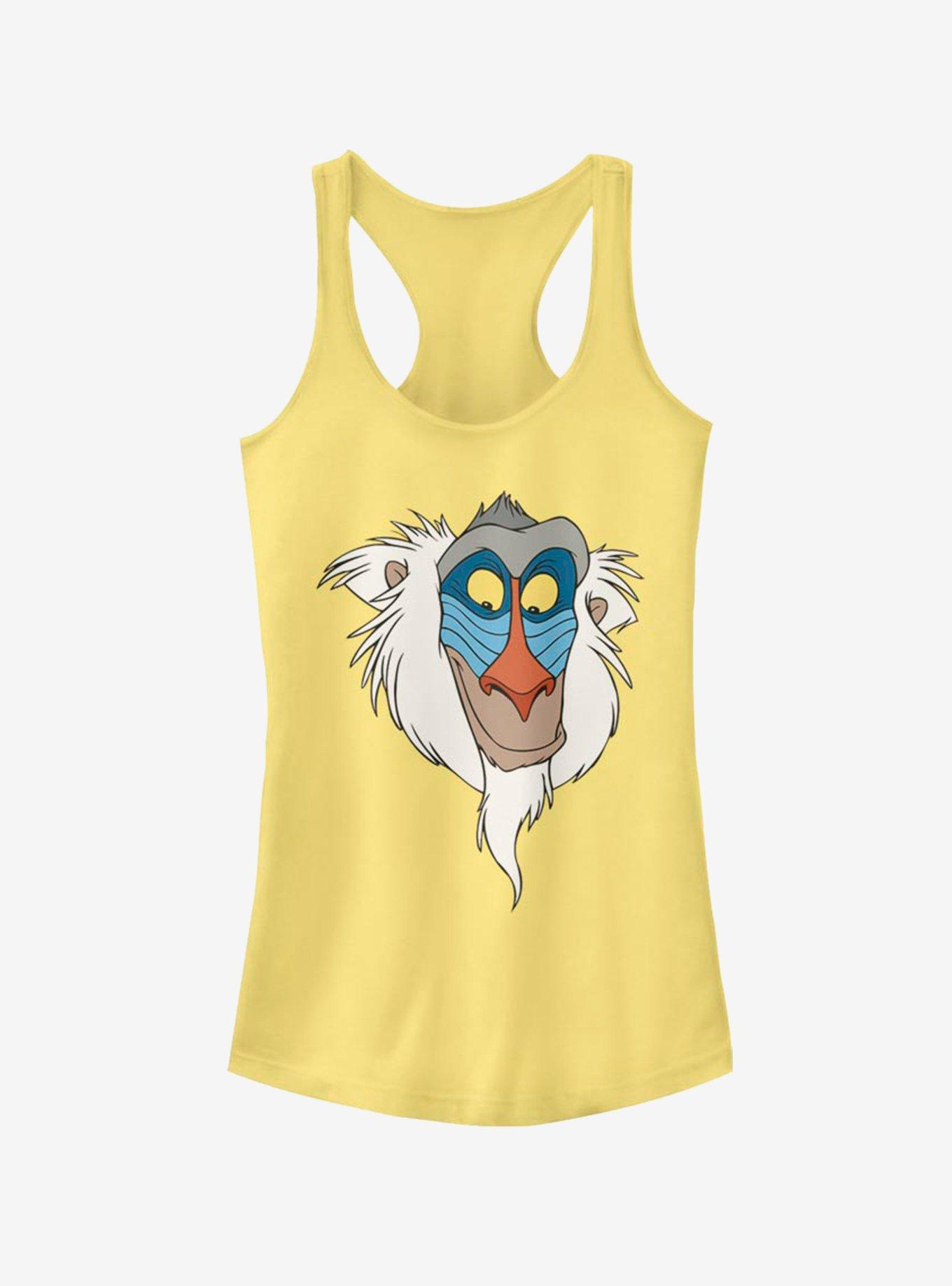 Disney The Lion King Rafiki Face Girls Tank, BANANA, hi-res