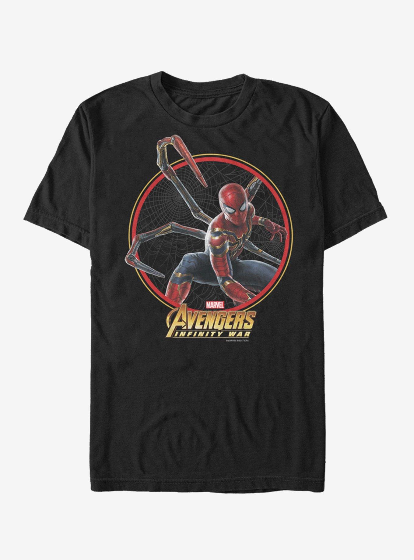 Marvel Spider-Man Iron Spider T-Shirt, BLACK, hi-res