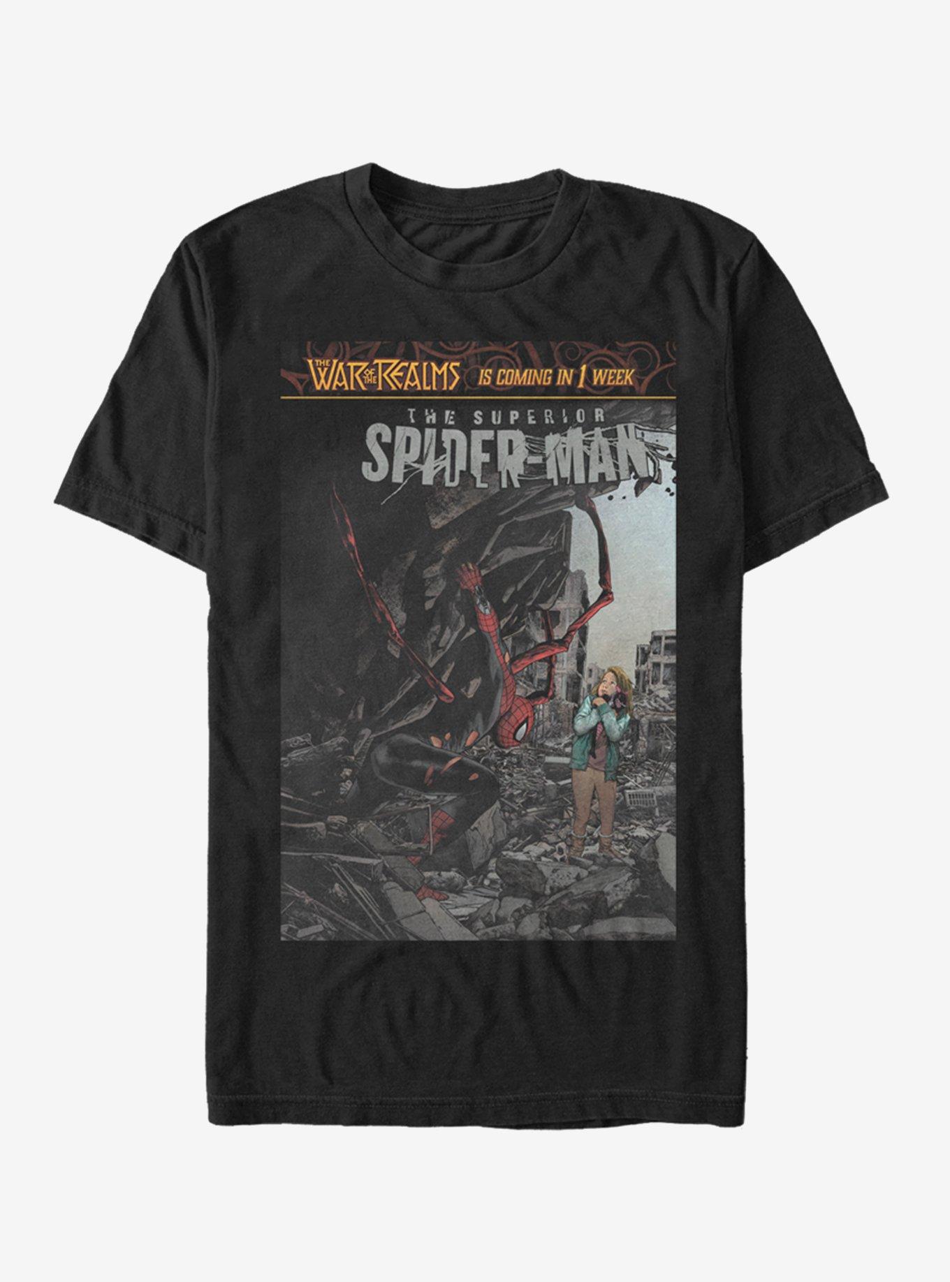 Marvel Spider-Man Spider-Man T-Shirt, BLACK, hi-res