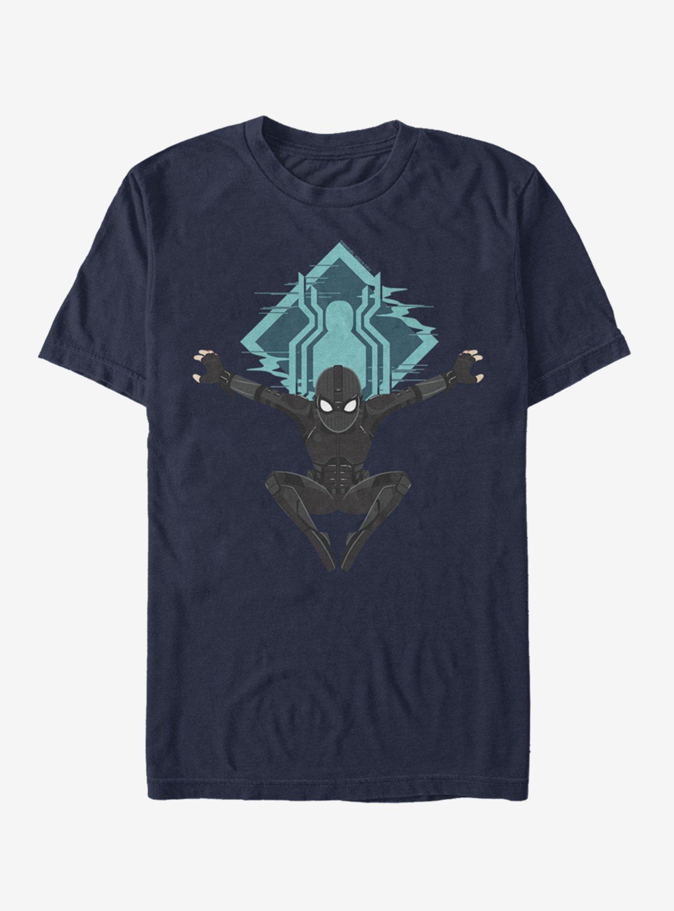 Marvel Spider-Man Stealth Spider-Man T-Shirt, NAVY, hi-res