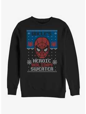 Marvel Spider-Man Holiday Sweater Uncle Sweatshirt, , hi-res