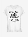 Marvel Spider-Man All Been Leading To This Girls T-Shirt, WHITE, hi-res