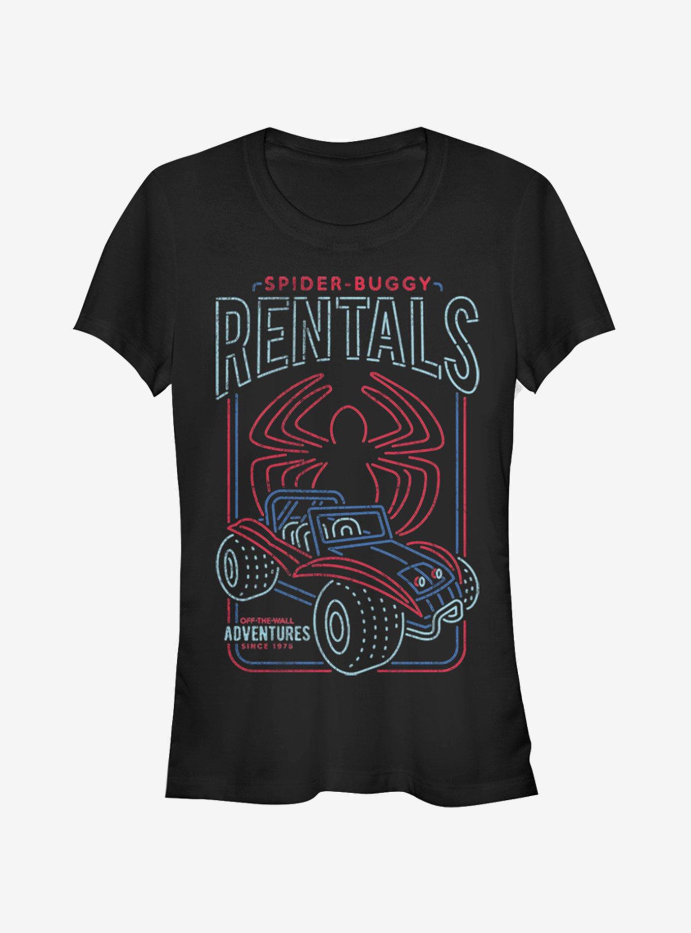 Marvel Spider-Man Spidey-Buggy Rentals Girls T-Shirt, BLACK, hi-res