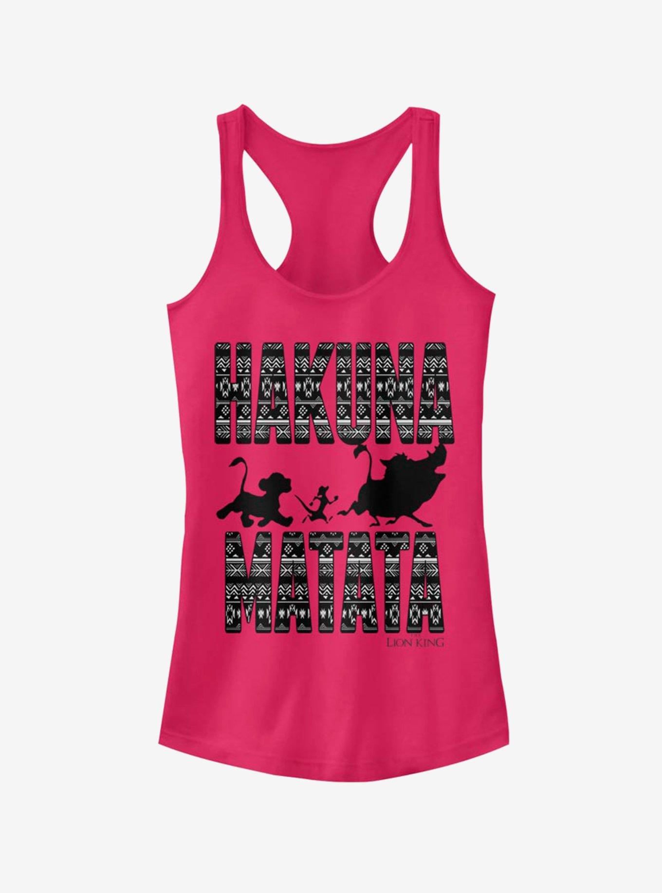 Disney The Lion King Hakuna Print Girls Tank, , hi-res