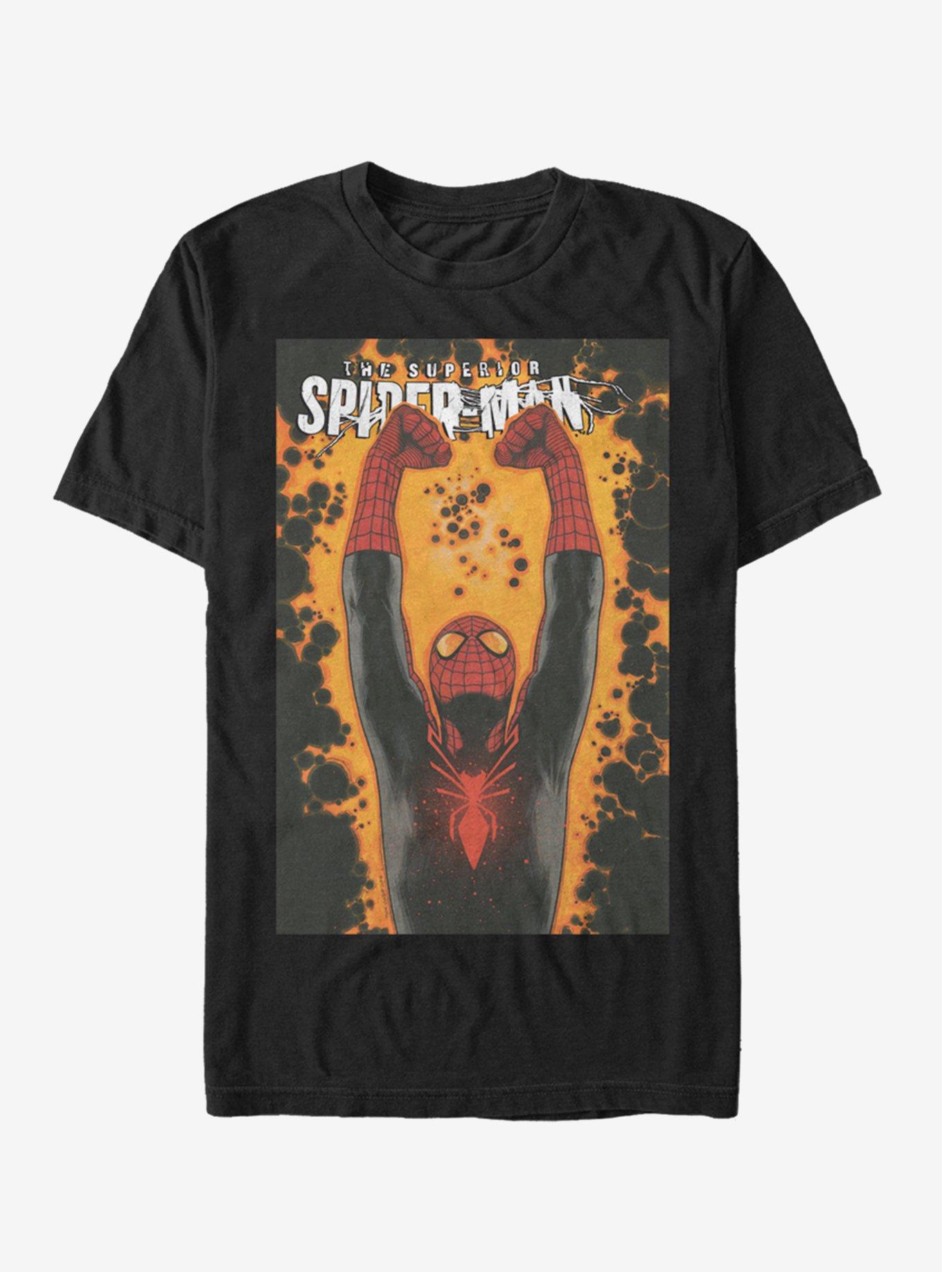 Marvel Spider-Man Superior Spider-Man Jan T-Shirt, BLACK, hi-res