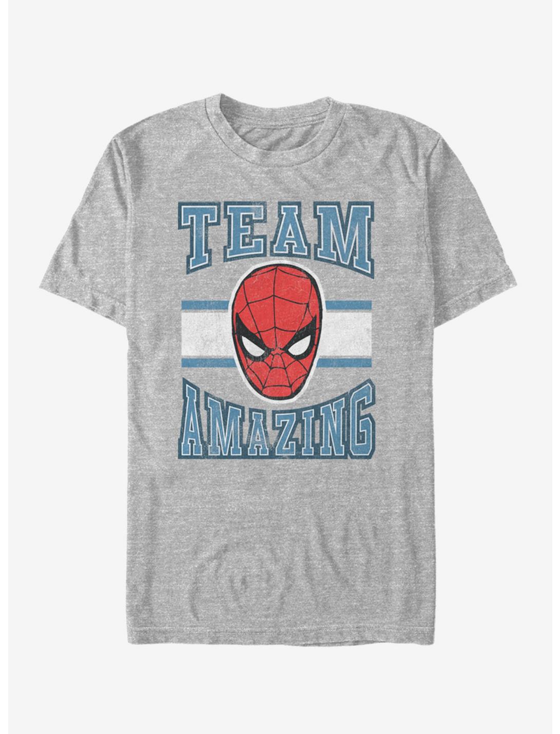 Marvel Spider-Man Team Amazing T-Shirt, ATH HTR, hi-res