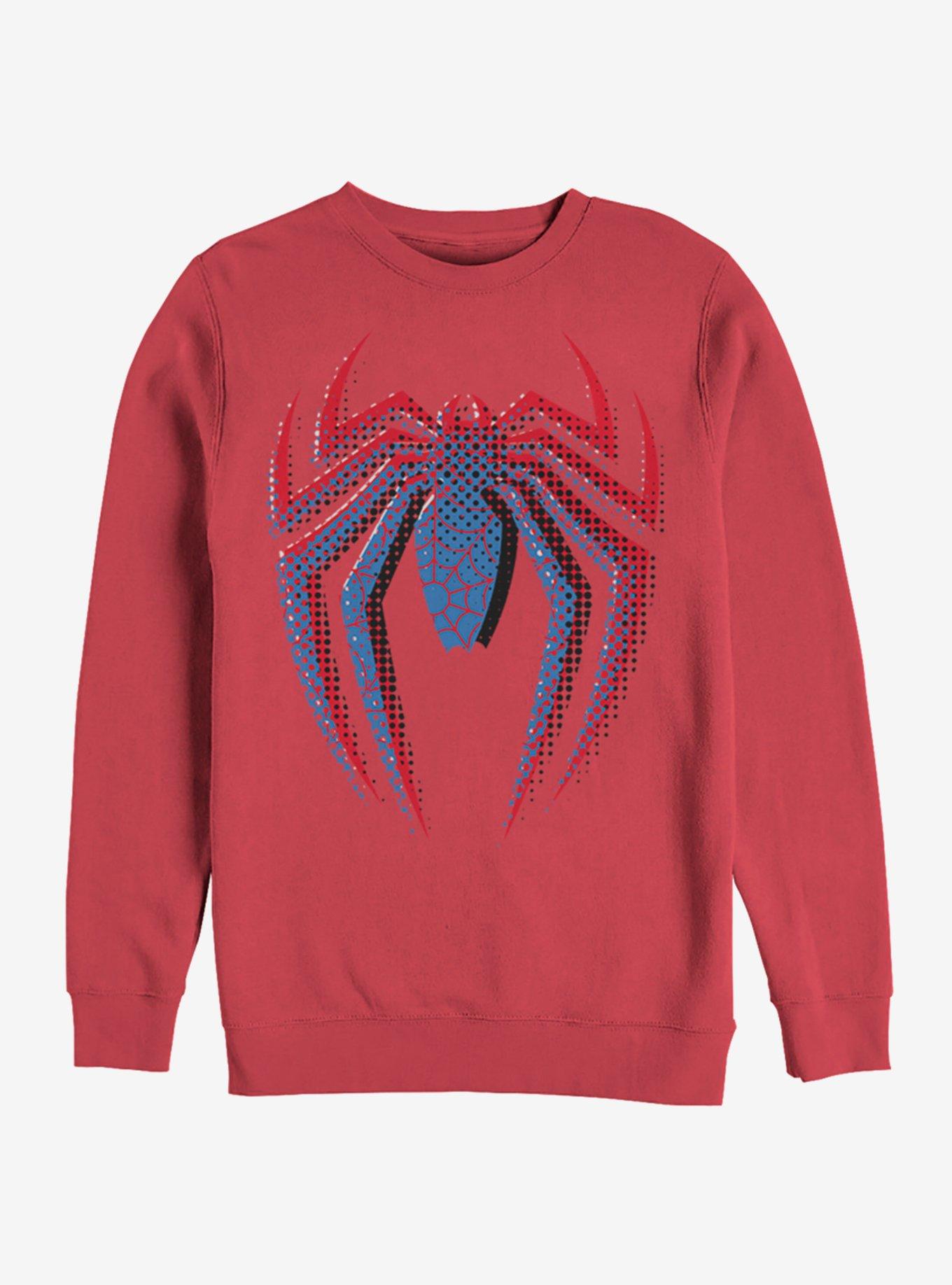 Marvel Spider-Man Layered Logo Sweatshirt