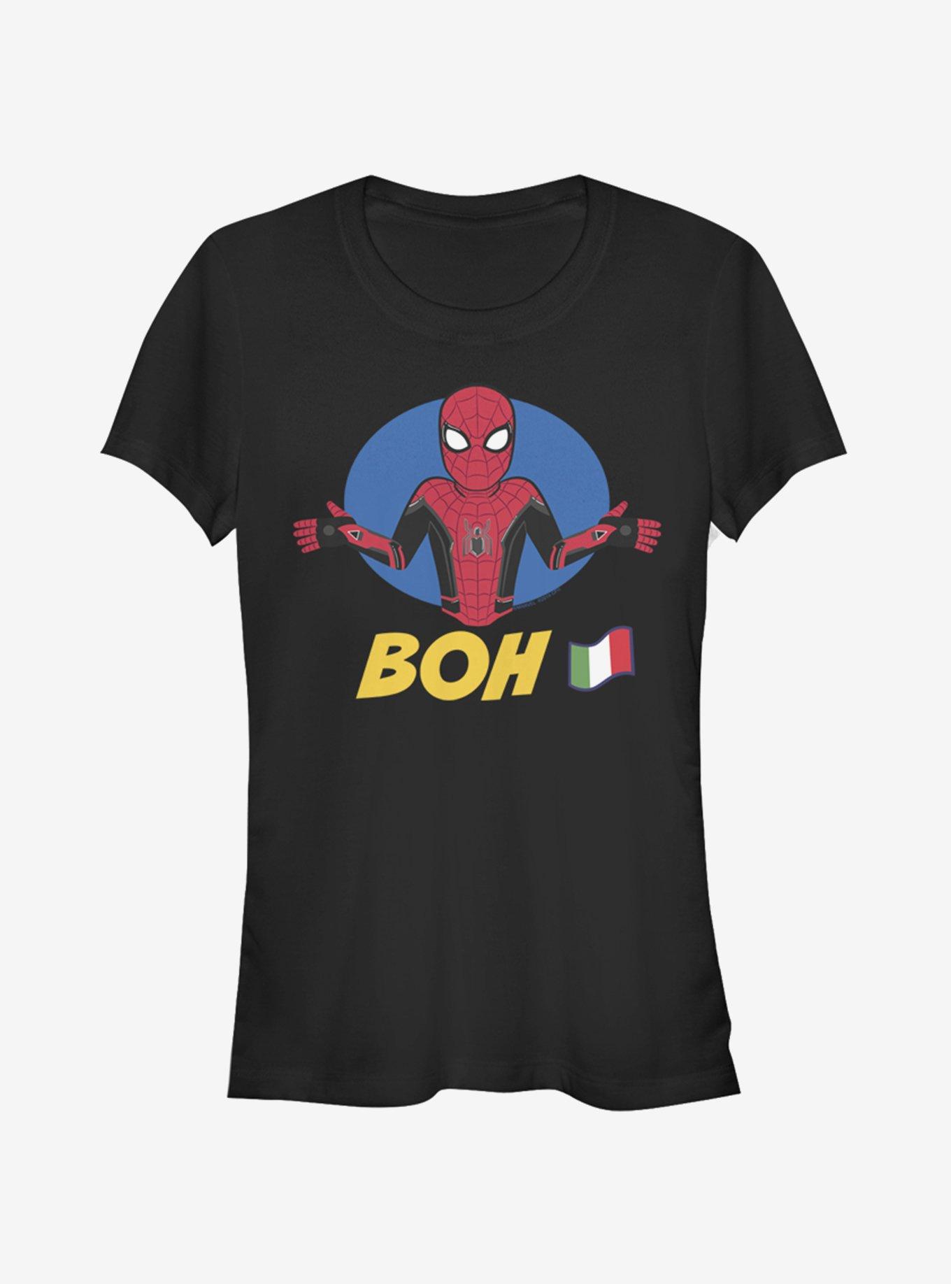 Marvel Spider-Man BOH Spider-Man Girls T-Shirt, BLACK, hi-res