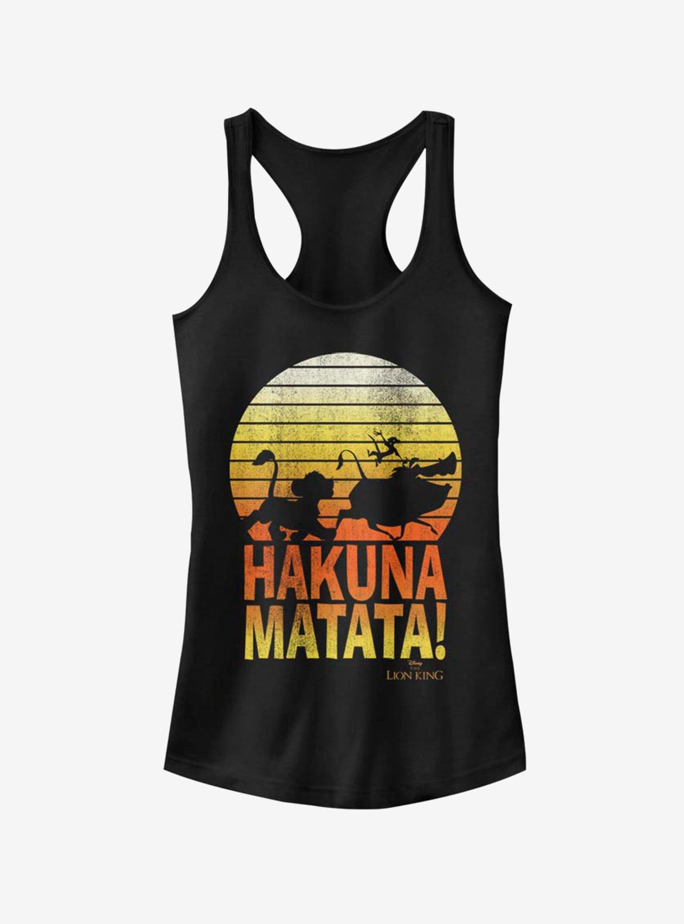 Disney The Lion King Hakunas Girls Tank, BLACK, hi-res