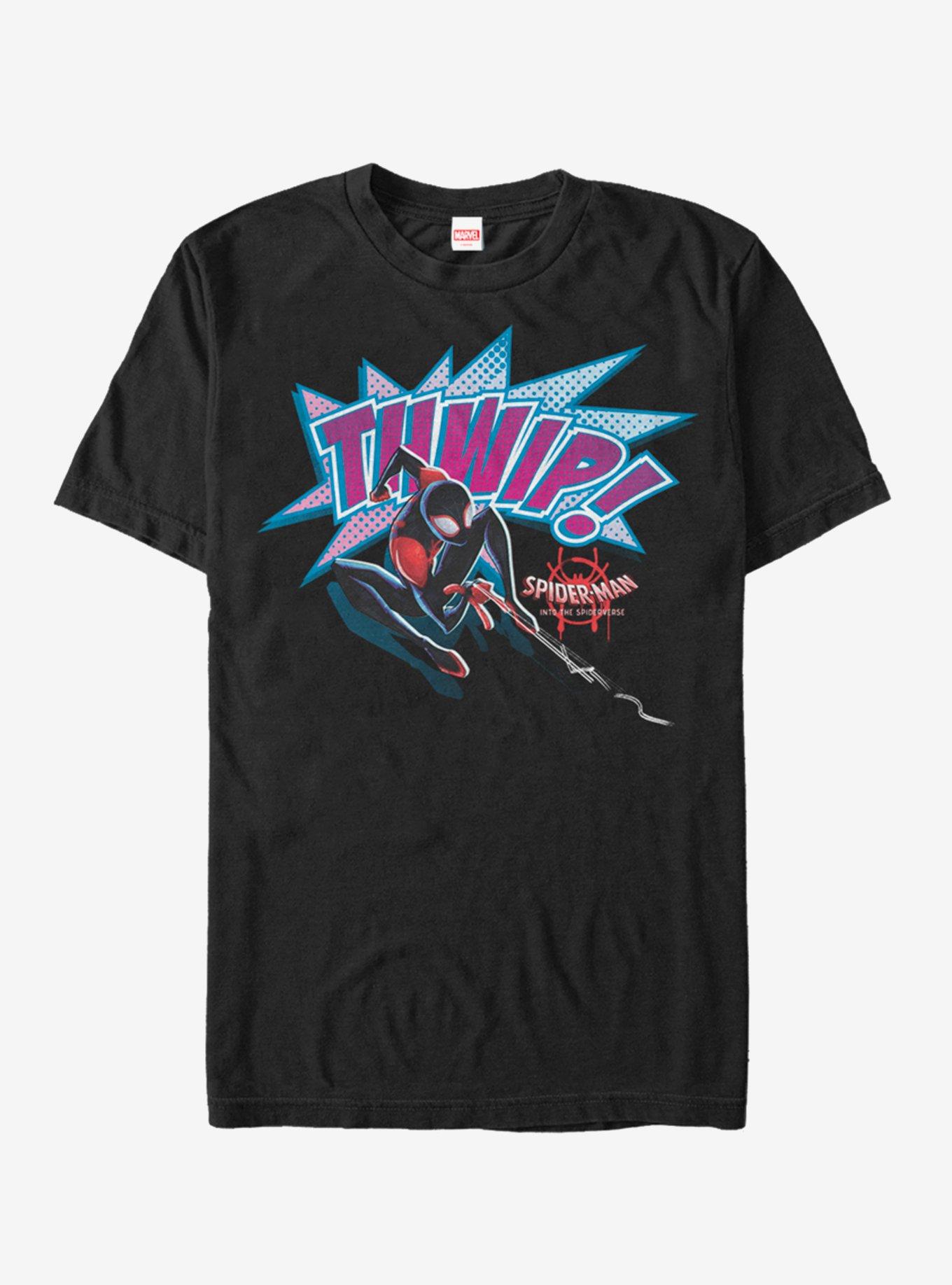 Marvel Spider-Man Thwip Spider T-Shirt, BLACK, hi-res