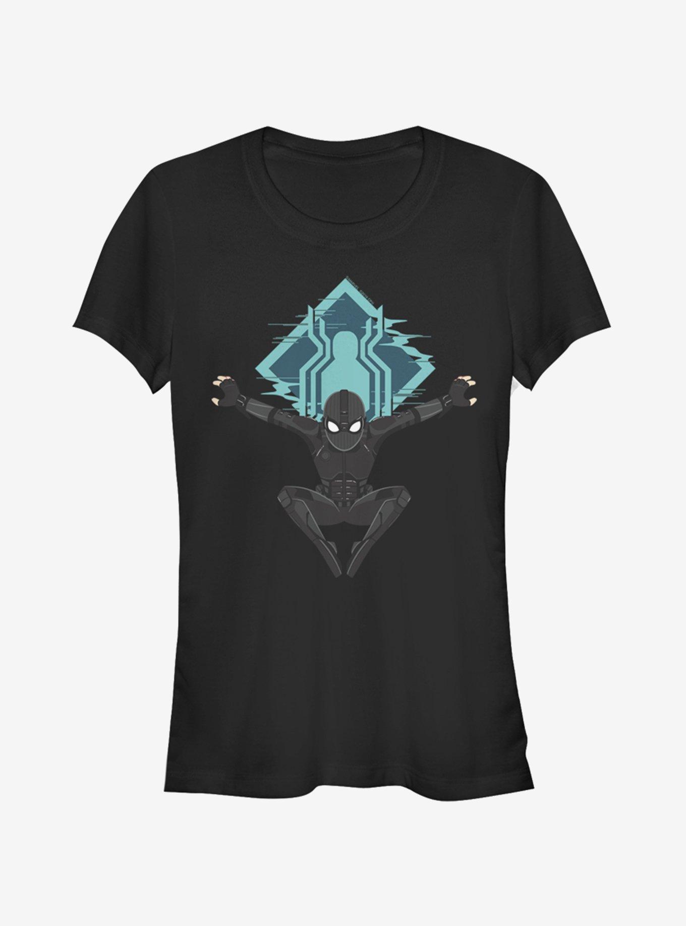 Marvel Spider-Man Stealth Spider-Man Girls T-Shirt, BLACK, hi-res