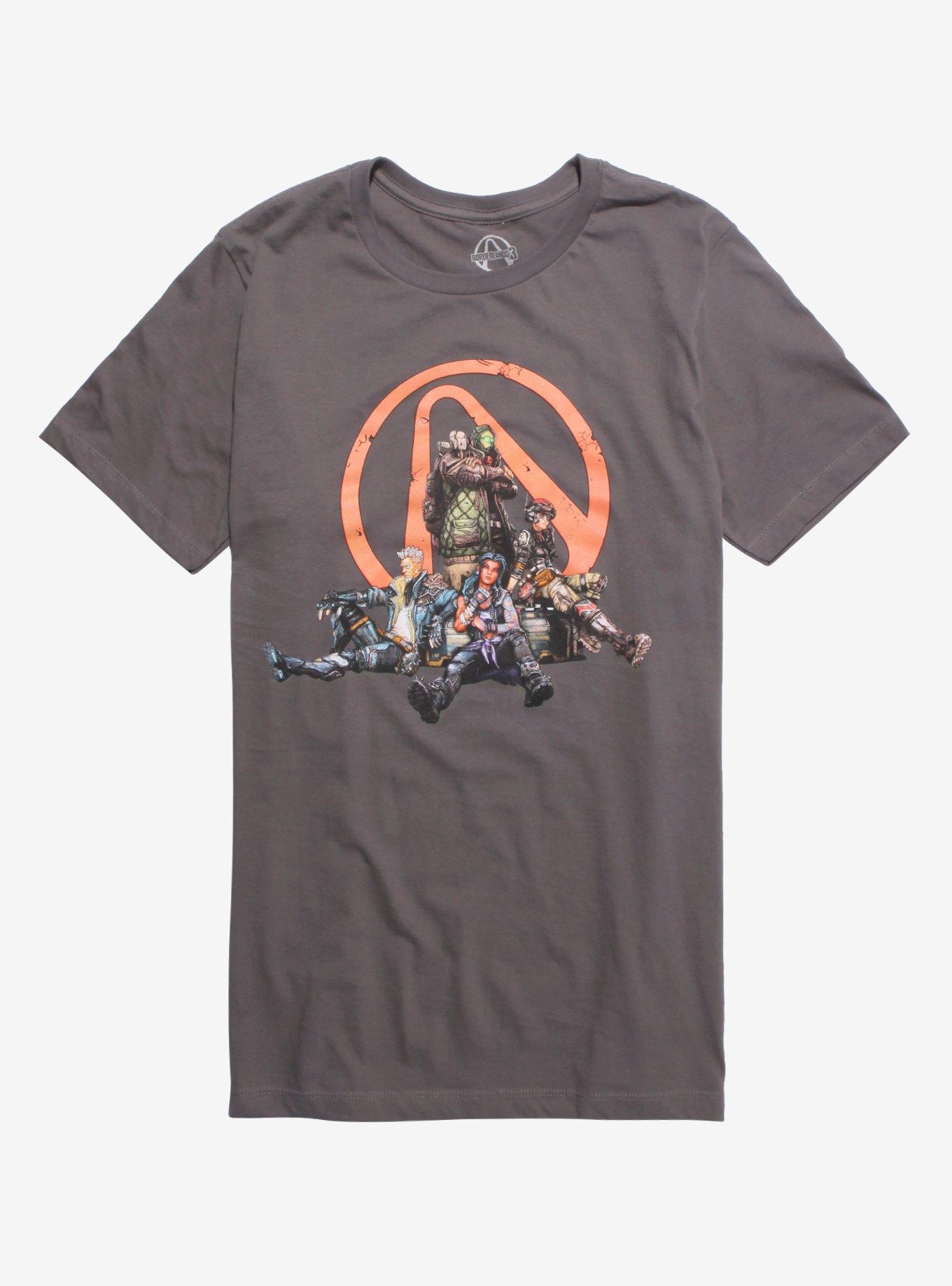 Borderlands 3 Group Poster T-Shirt, MULTI, hi-res