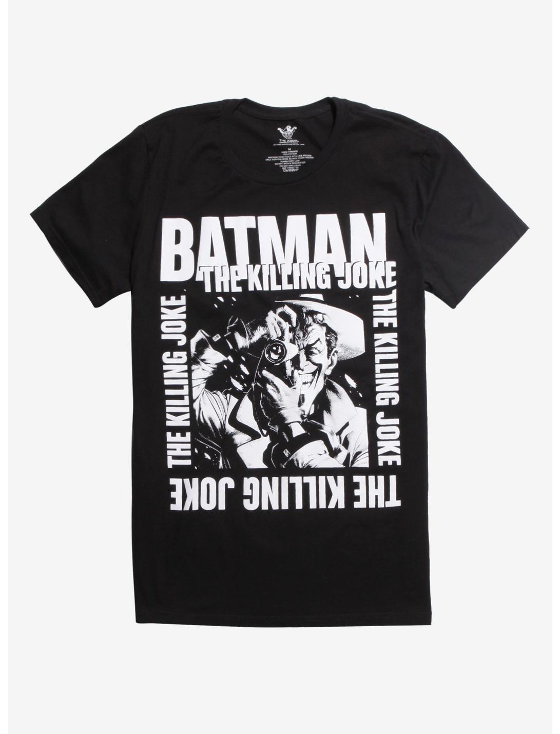 DC Comics Batman: The Killing Joke Camera T-Shirt, WHITE, hi-res