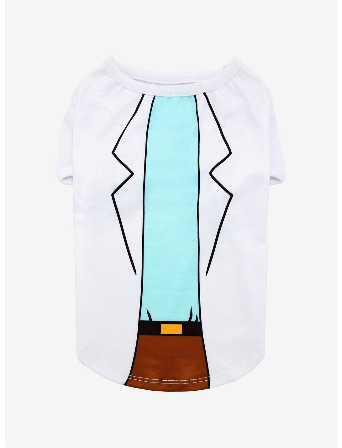Rick and Morty Rick's Coat Pet T-Shirt - BoxLunch Exclusive, MULTI, hi-res