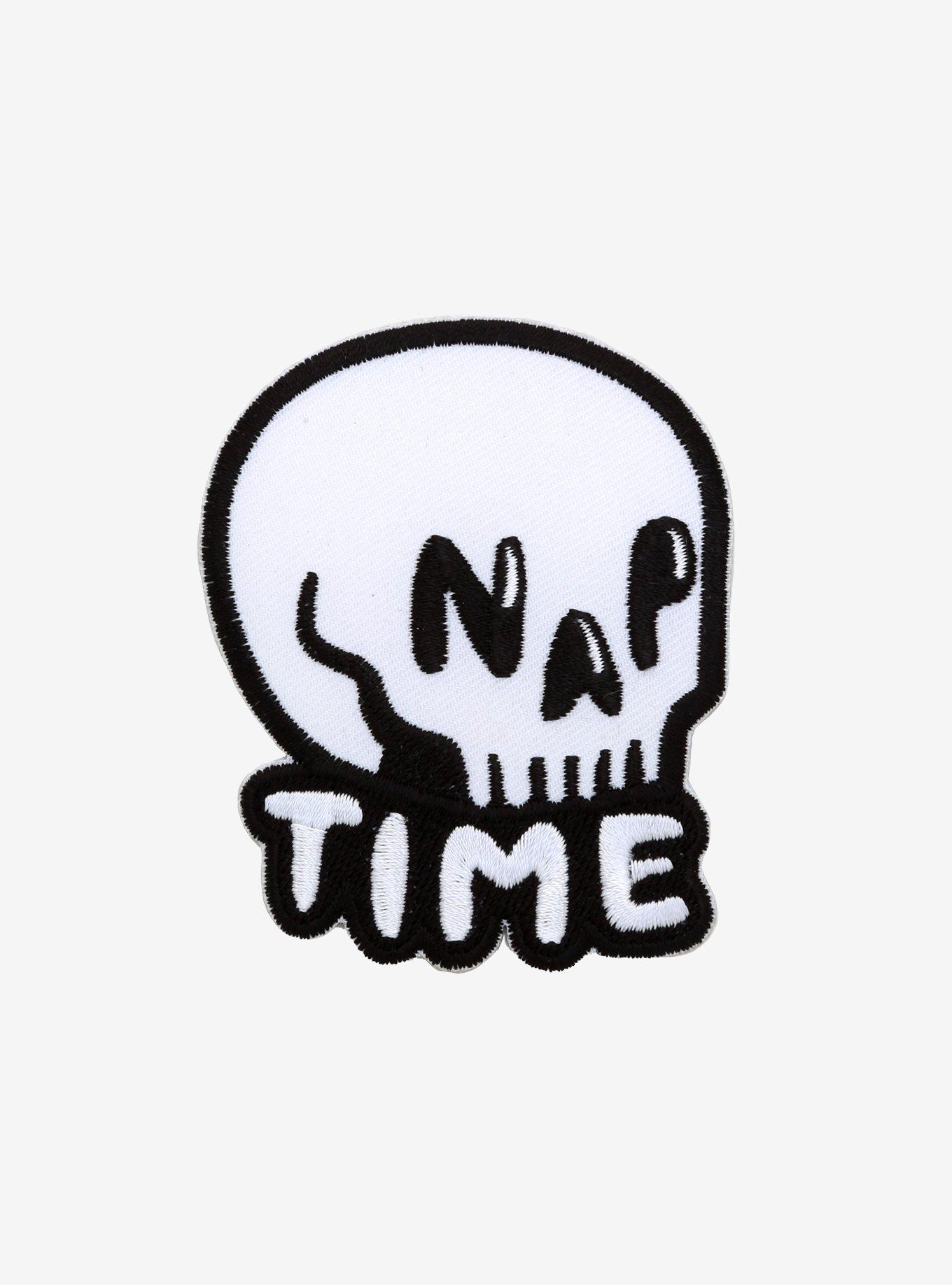 Nap Time Skull Patch, , hi-res
